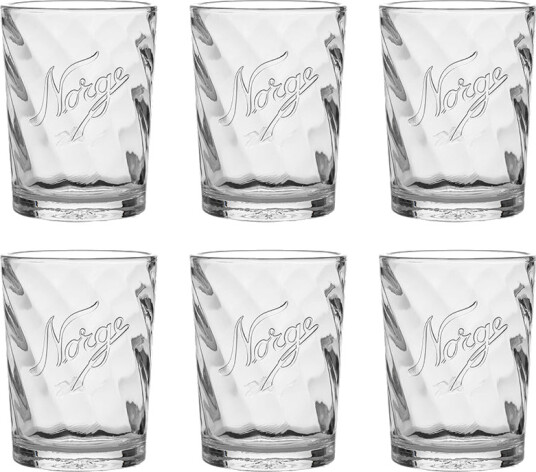 Hadeland Glassverk Kjøkkenglass Optikk 25cl, 6 Pk Norgesglasset Hadeland Glassverk Kjøkkenglass Optikk 25cl, 6 Pk Norgesglasset