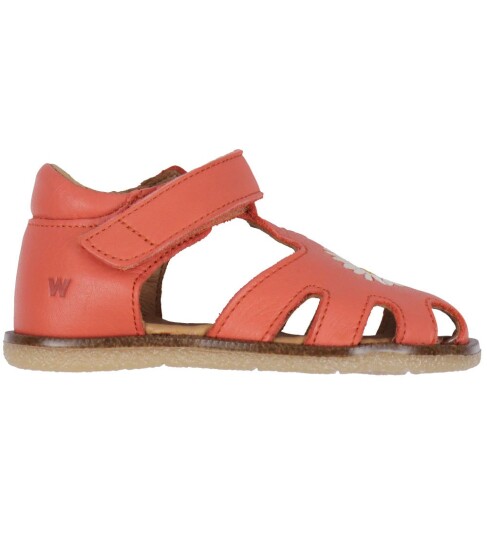 Wheat Sandal Closed Toe Lowe - Coral - 23