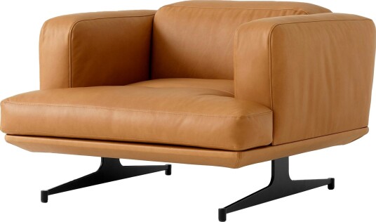 Inland AV21 Lenestol Skinn Noble Cognac / Warm Black