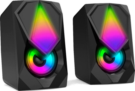 Varr VGSFB Gaming høyttalere 2.0 6W med LED-belysning