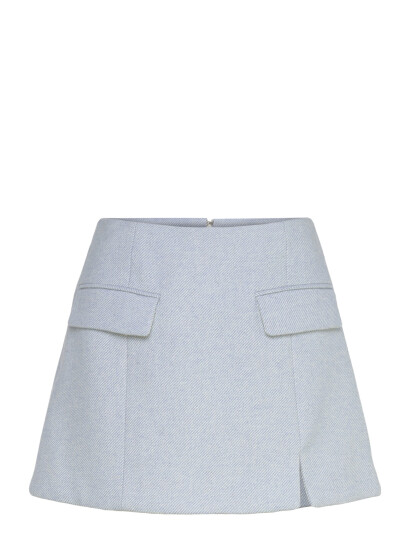 Malina Sandra Tailored Mini Skirt - Blue - 44