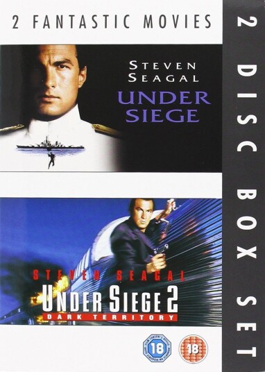 Under Siege 1 & 2 (Kapring På Åpent Hav) DVD