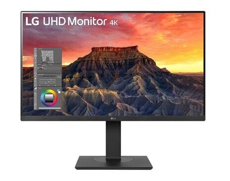LG 27BQ65UB 27" 4K IPS PC-skjerm med HDR10 og USB-C - Svart LG 27BQ65UB 27" 4K IPS PC-skjerm med HDR10 og USB-C - Svart