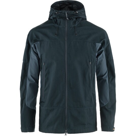 Fjellreven Men's Abisko Lite Trekking Jacket Dark Navy-mountain Blue XS