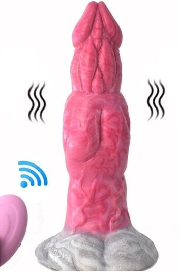 Monster Dildo Viby Fuzzy 22,5 cm