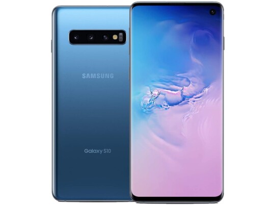 Samsung Galaxy S10 128GB Prism Blue Mobiltelefon med Infinity-skjerm Samsung Galaxy S10 128GB Prism Blue Mobiltelefon med Infinity-skjerm