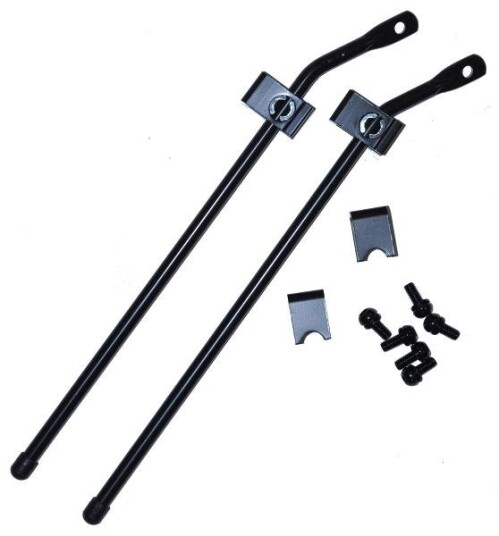 Beslag til bagasjebrett svart 260 mm Beslag til bagasjebrett svart 260 mm