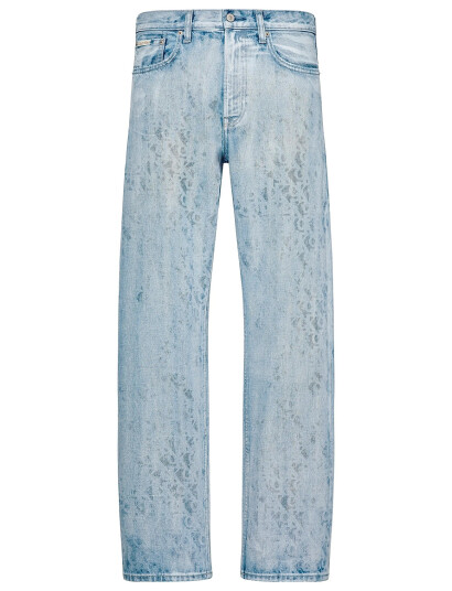 Calvin Klein Jeans 90S Strght Ck Blue Pavement Aop - Blue - 31 x 32 Calvin Klein Jeans 90S Strght Ck Blue Pavement Aop - Blue - 31 x 32