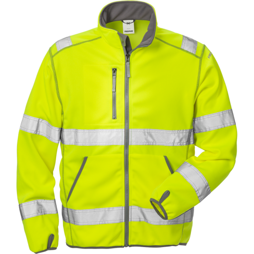 Fristads Softshelljacka 4840 Ssl, Klass 3 Varsel Gul 2xl