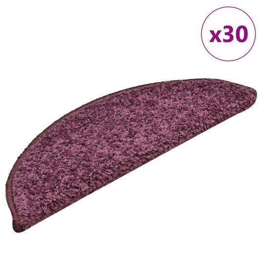 Trappematter 30 stk mørkelilla 56x17x3 cm 8721288459305