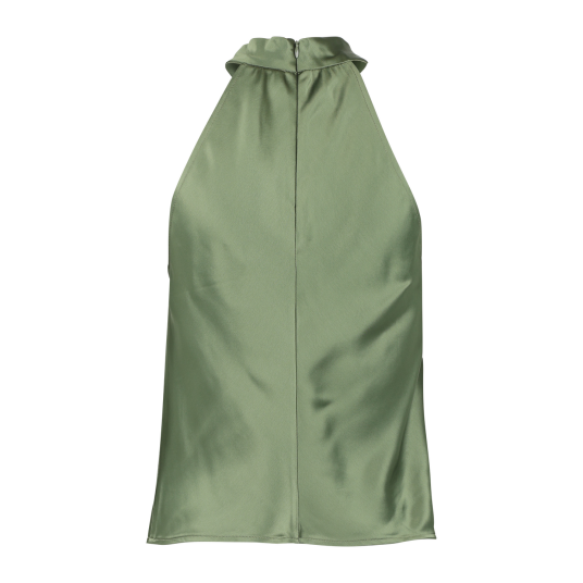 Angel Top Olive M Satin twisted neck top Angel Top Olive M Satin twisted neck top