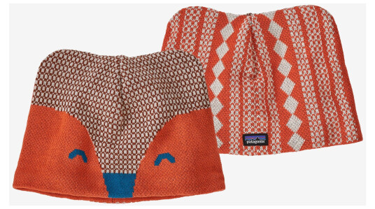 Patagonia Baby Animal Friends Beanie Beanie Fox: Henna Brown 12M