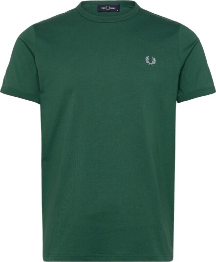 Fred Perry Ringer T Shirt Green XXL Fred Perry Ringer T Shirt Green XXL