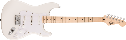 Squier Sonic Stratocaster Ht, Maple Hvit Pickguard, Arctic Hvit
