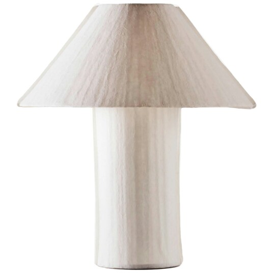 Paper Bordlampe Hvit Paper Bordlampe Hvit