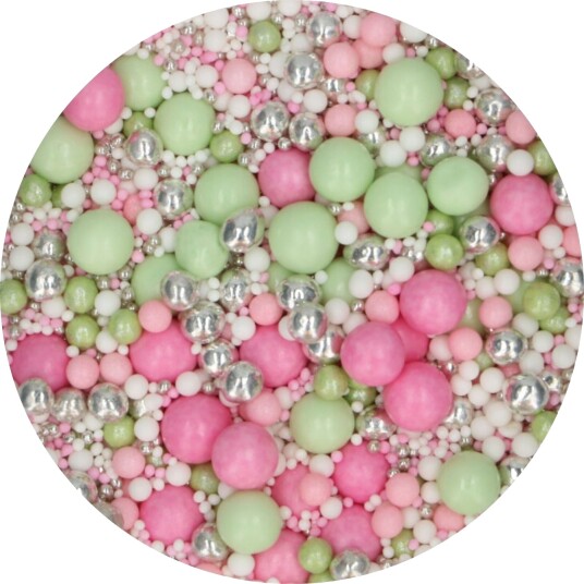 Funcakes Myke Perler Mix Rose Garden 80g | Slikkepott.No Funcakes Myke Perler Mix Rose Garden 80g | Slikkepott.No
