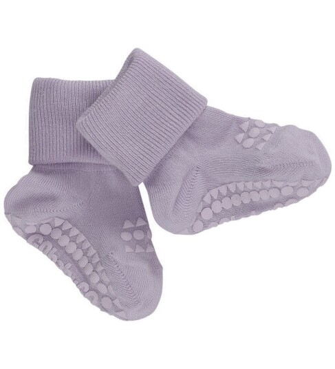 GoBabyGo Sokker med Antiskli Viskose/Bambus Lavender Grey GoBabyGo 27/30 Sokker Lilla 27 30