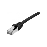 Exc Network Cable | Cat 6A | Sf/Ftp | Low Smoke/Halogen Free | Patch Round (Standard) | Black | 1.5M Exc Network Cable | Cat 6A | Sf/Ftp | Low Smoke/Halogen Free | Patch Round (Standard) | Black | 1.5M