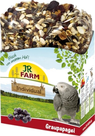 Jr Farm Individual Grå Papegøye 950 G