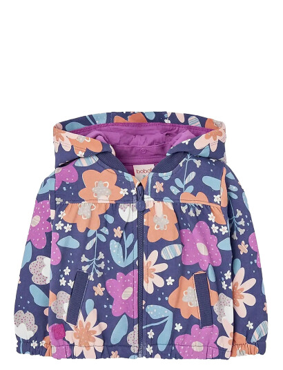 Boboli Fleece Jacket Floral Purple 116 Boboli Fleece Jacket Floral Purple 116