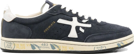 Premiata Herre Sko Blå 42 EU,