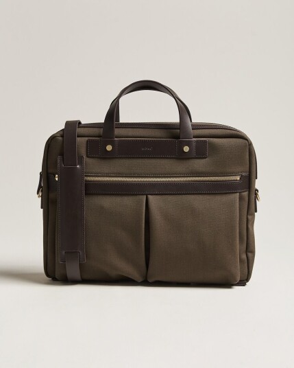 MismoM/S Nylon OfficeArmy/Dark Brown MismoM/S Nylon OfficeArmy/Dark Brown