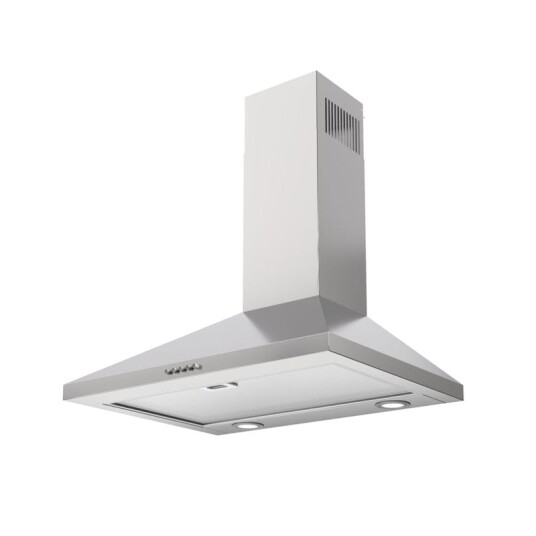 Røroshetta Neo Ventilator Vegghengt 60-90 cm Børstet Stål / 60cm Resirkulasjon Røroshetta Neo Ventilator Vegghengt 60-90 cm Børstet Stål / 60cm Resirkulasjon
