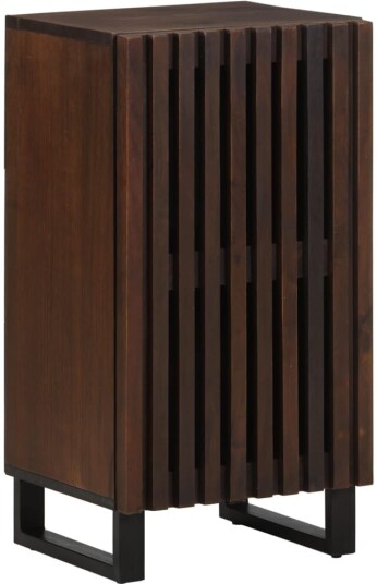 Skjenk brun 40x34x75 cm heltre mango 8721012489875