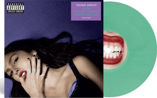 Olivia Rodrigo Guts Limited The Sky Is Green Edition Vinyl