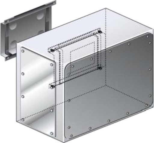 MR ACCESS CENTER 400A AL IP55 Grå
