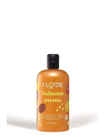 I LOVE I Love Seasonal Scented Bath And Shower Creams Bahama Mama - Nude - 500 ml