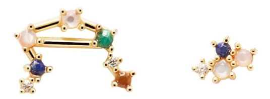 PDPAOLA Libra Øredobber 18 kt. Gullbelagt sølv AR01-410-U PDPAOLA Libra Øredobber 18 kt. Gullbelagt sølv AR01-410-U