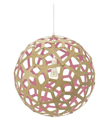 David Trubridge Korall Taklampe Ø80 Rosa David Trubridge Korall Taklampe Ø80 Rosa