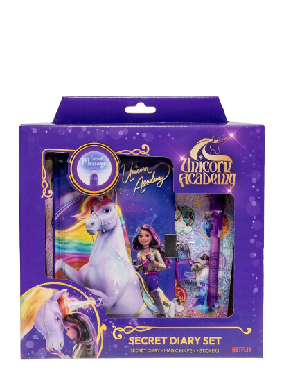 Einhorn Unicorn Academy Magisk Dagbog - Dagbog Med Magisk Blækpen - Purple - ONE SIZE Einhorn Unicorn Academy Magisk Dagbog - Dagbog Med Magisk Blækpen - Purple - ONE SIZE