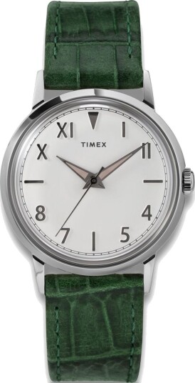 Timex Marlin Hand-Wound 34mm White Dial
