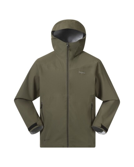 Bergans Essentials 2.5L Shell Jacket Men Dark Green Mud M M