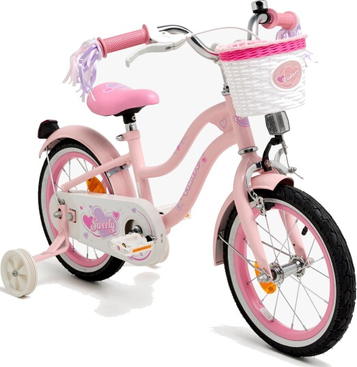 Volare Sweety Sykkel 14 Tommer, Rosa