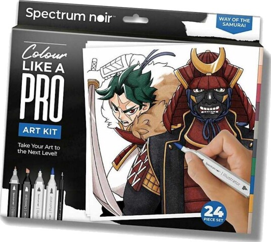 Hobbysett Creativ Company DIY Kit Illustrasjon Way of the Samurai