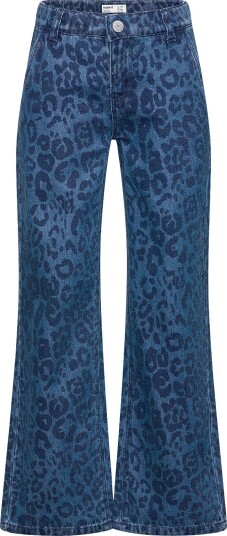 Name It Nkfrose Leo Wide Jeans 3344 Za Xnoos DENIM BLUE 116