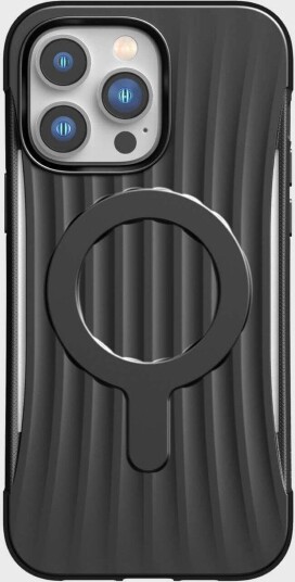 Raptic X-Doria Clutch-etui iPhone 14 Pro Max med MagSafe-bakdeksel svart