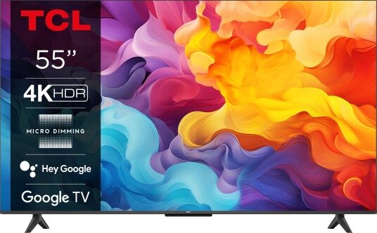 TCL 55" P655 LED 55P655-Demo Svart