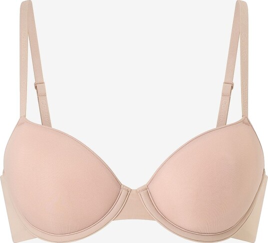 Calvin Klein Underwear Spile BH Lightly Lined Demi Beige