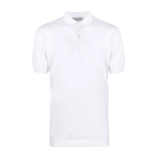 John Smedley Herre Topper Hvit S, John Smedley Herre Topper Hvit S,