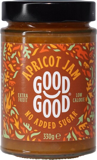 Good Good Stevia Aprikosmarmelade - 330 g Good Good Stevia Aprikosmarmelade - 330 g
