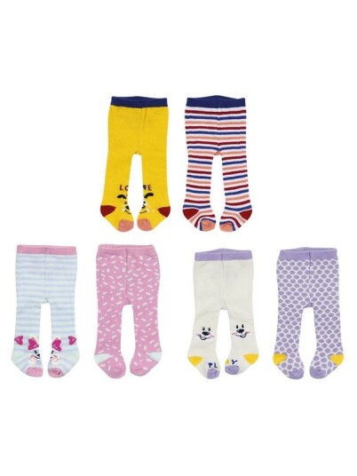 Baby Born Tights 2x 3 ass. 43cm