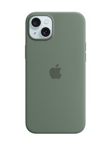 Apple iPhone 15 Plus Silikondeksel Med MagSafe - Sypress Apple iPhone 15 Plus Silikondeksel Med MagSafe - Sypress