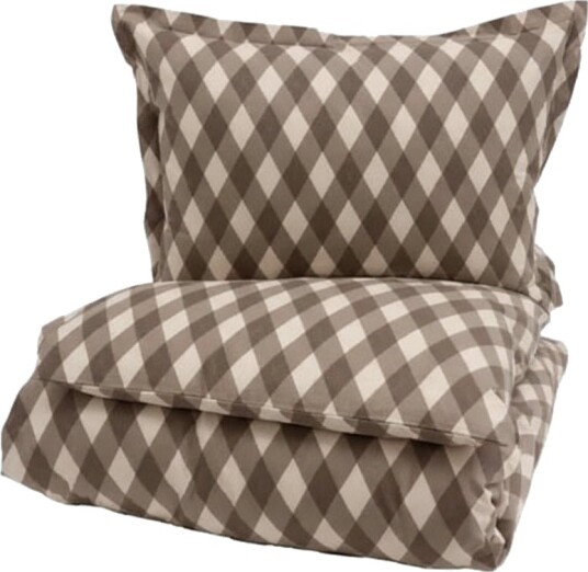 Borås Cotton Charlie sengesett 140x220/50x70 Beige Borås Cotton Charlie sengesett 140x220/50x70 Beige