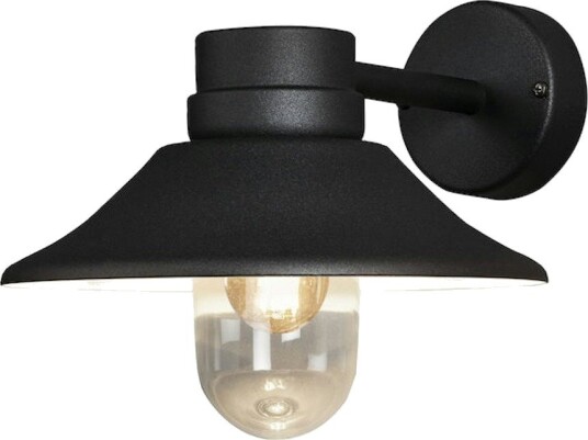 Konstsmide Vega vegglampe E27 sort 1733930-01-0 1733931-03-0