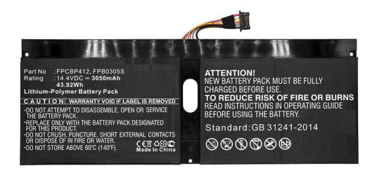 CoreParts Laptop Battery for Fujitsu (MBXFU-BA0038)