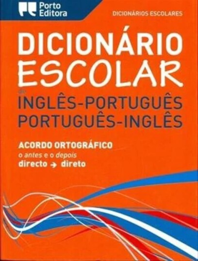 English-Portuguese & Portuguese-English School Dictionary Av Escolares